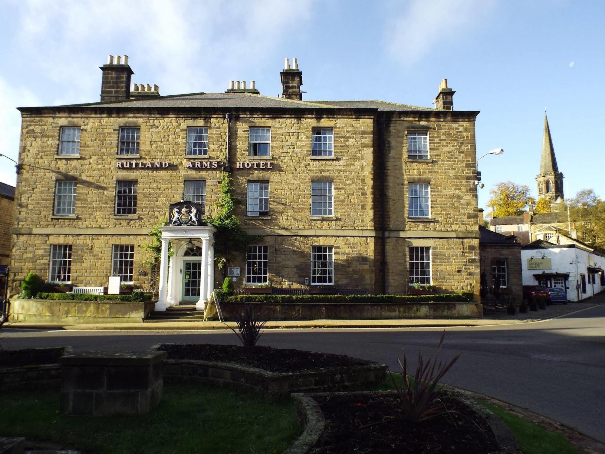 The Rutland Arms Hotel, Bakewell, Derbyshire Eksteriør billede